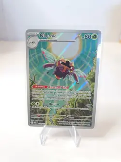 Pokemon Mega Evolution Ninjask Illustration Rare 137/132 - Image 1