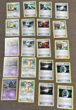 Pokemon TCG Black & White Green Tornado Theme Deck Box Near Mint NM Complete - Image 5