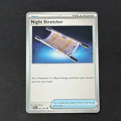 Night Stretcher 61/64 Uncommon Trainer Item SV: Shrouded Fable NM/M Pokemon (a) - Image 1