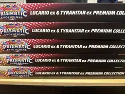 x5 Pokemon EX Prismatic Premium Collection Lucario and Tyranitar - Image 2