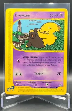 Pokemon TCG Aquapolis DROWZEE Regular, Common - 74a/147 - Image 1