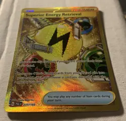 Superior Energy Retrieval 277/193 - Paldea Evolved - - Hyper Rare - NM Pokemon - Image 2