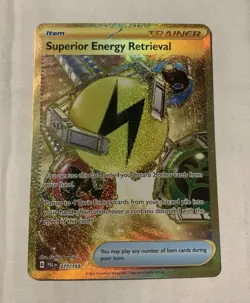Superior Energy Retrieval 277/193 - Paldea Evolved - - Hyper Rare - NM Pokemon - Image 4