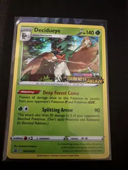 Pokemon Decidueye - SWSH035 - Prerelease Promo NM-Mint SWSH Black Star Promos - Image 1