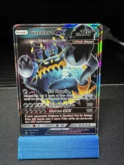 2017 Pokemon Sun & Moon Crimson Invasion Guzzlord Holo #63/111 - Image 2