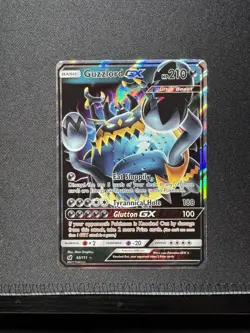 2017 Pokemon Sun & Moon Crimson Invasion Guzzlord Holo #63/111 - Image 4