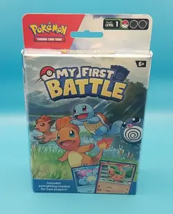 Pokemon My First Battle Two Mini Starter Decks Charmander & Squirtle Sealed New 820650852534 - Image 1