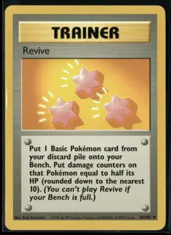 Revive - Pokemon Base Set #089/102 Trainer - Image 1