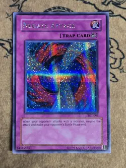 Yugioh Negate Attack TSC-003 Parallel Secret Rare NM - Image 1