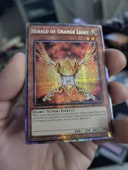 Yu-Gi-Oh! TCG Hearld of Orange 1st Edition Starlight Rare BLMM-EN103 - Image 1