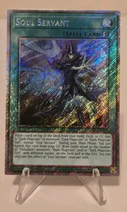 Soul Servant (Platinum Secret Rare) RA03-EN271 Yugioh Quarter Century Bonanza - Image 1