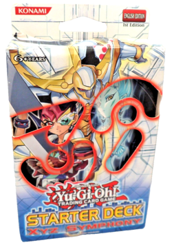Yu-Gi-Oh XYZ Symphony Starter Deck (1996 1st Edition English) Opened + DVD Vol 1 - Image 1