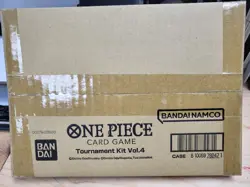 One Piece Card Game Tournament Kit Vol. 4 - New, Factory Sealed - Image 1