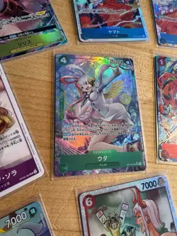 One Piece Japanese Card Lot SR, SR+. NM Op07-111 SP 24 Cards - Image 4