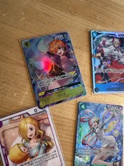 One Piece Japanese Card Lot SR, SR+. NM Op07-111 SP 24 Cards - Image 5