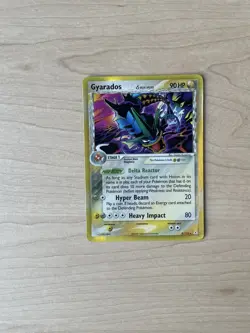 Pokemon Gyarados TCG Delta Species Holon Phantoms Card 8/110 MP Condition - Image 1
