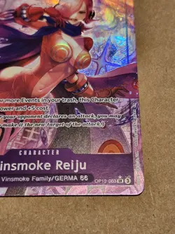 Vinsmoke Reiju OP12-063 SR Alt Art English One Piece Card Game NM - Image 5