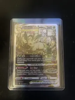 Pokemon TCG Leafeon VSTAR GG35/GG70 Crown Zenith: Galarian Gallery Holo Card - Image 1