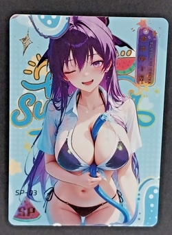Tohka Yatogami Femme Fatale Goddess Story Waifu Card SP Date a Live - Image 1