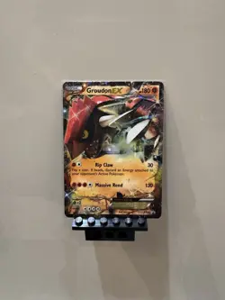 Groudon EX XY42 XY Holo Black Star Promo Pokemon Card NM/LP - Image 1