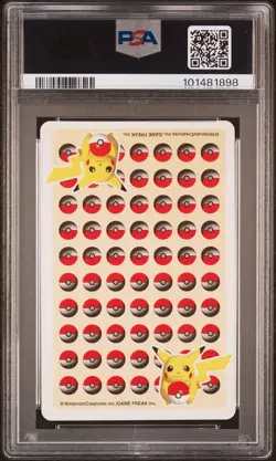 PSA 10 - Surfing Pikachu 1998 Pokemon Stadium YELLOW Card - Image 2