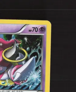 Hoopa XY90 XY Black Star Promo Cosmos Holo Pokemon Card DMG - Image 4