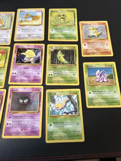 Job Lot x26 Pokemon Base Set Cards NM - HP Condition - No Duplicates - Image 5