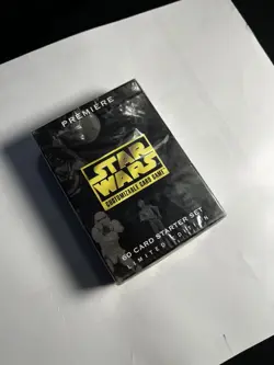 Sealed Premiere Star Wars Customizable Card Game 60 Card Starter Set 1995 - Image 1