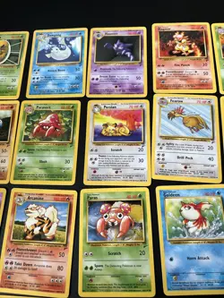 Job Lot x37 Pokemon Base Set 2 Cards NM - LP Condition - No Duplicates - Image 3