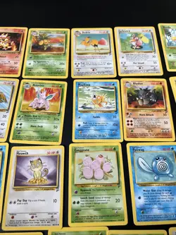 Job Lot x37 Pokemon Base Set 2 Cards NM - LP Condition - No Duplicates - Image 4