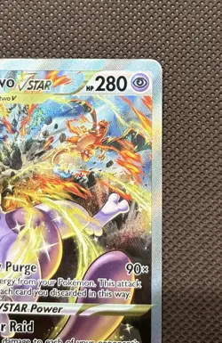 Mewtwo VSTAR Crown Zenith: Galarian Gallery Ultra Rare Card MINT CONDITION - Image 3