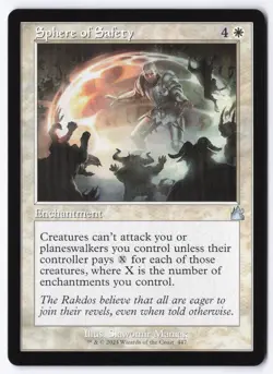 Sphere of Safety (Retro Frame) U Ravnica Remastered 447 NM - Image 1