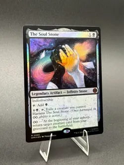 The Soul Stone FOIL 66 Marvel's Spider-Man SPM MTG Mythic Unplayed Mint Infinity - Image 3