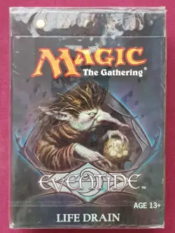 Magic The Gathering EVENTIDE LIFE DRAIN New Sealed Preconstructed Theme Deck MTG - Image 1
