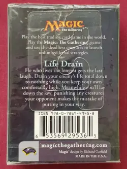 Magic The Gathering EVENTIDE LIFE DRAIN New Sealed Preconstructed Theme Deck MTG - Image 2