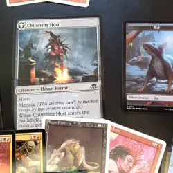 Whole COMMANDER Magic Deck MTG - Totentanz, Swarm Piper of RATS Rakdos Tribal - Image 5