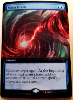 Mana Drain - Foil - Extended Art - Commander Legends - NM - EN - 637 - Image 1