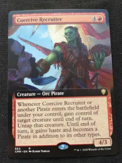 Coercive Recruiter - Extended Art - Commander Legends - NM - EN - 662 - Image 1