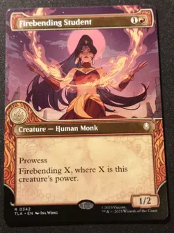 Firebending Student - Showcase - TLA - MTG - EN - NM - 0342 - Image 1