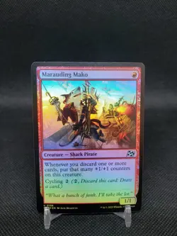 Marauding Mako FOIL Aetherdrift NM MTG - Image 1