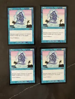 4x Snap x4 - Urza's Legacy - MTG Magic - LP Playset - Image 1