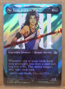 PRE-RELEASE Fang, Fearless I'Cie Surge Foil Final Fantasy Magic 0526 - Image 1
