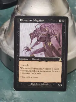 Phyrexian Negator x1 Urza's Destiny #65 MP 1999 MTG vintage - Image 1