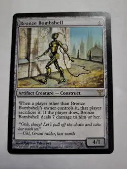 MTG BRONZE BOMBSHELL FREE SHIPPING EX COND - Image 1