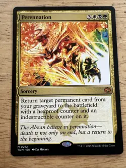 x1 Perennation M MTG Tarkir: Dragonstorm M/NM, English - Image 1