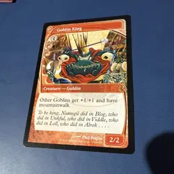 Goblin King #191 Mystery Booster 2 Future Sight Regular Rare - Image 1