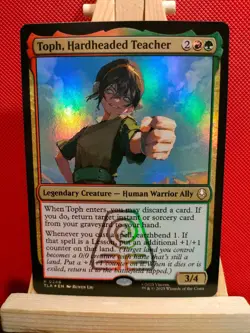 Toph, Hardheaded Teacher FOIL - Avatar: the Last Airbender - NM - Rare - MTG - Image 1