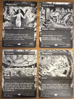 Magic: The Gathering Secret Lair Drop Junji Ito Non-Foil Set Near Mint - Image 1
