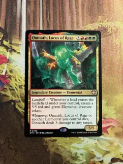 Omnath, Locus of Rage - Outlaws of Thunder Junction Commander NM MTG - Image 1
