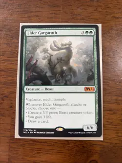 Magic the Gathering: Elder Gargaroth - Core Set 2021 (Mythic Rare - Near Mint) - Image 1
